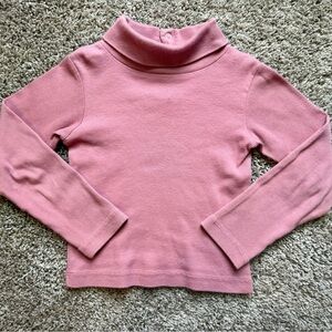Misha & Puff Long-Sleeve Pink Turtleneck
